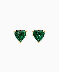 Zambian Lab Emerald / Heart / 0.8ct