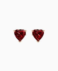 Pigeon Blood Lab Ruby / Heart / 1ct