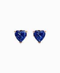 Royal Blue Lab Sapphire / Heart / 1ct
