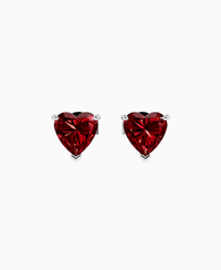 Pigeon Blood Lab Ruby / Heart / 1ct