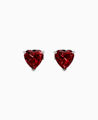 Pigeon Blood Lab Ruby / Heart / 1ct
