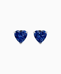 Royal Blue Lab Sapphire / Heart / 1.5ct