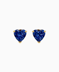 Royal Blue Lab Sapphire / Heart / 1.5ct