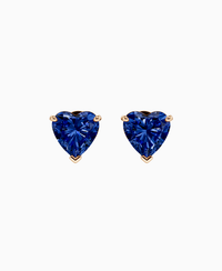 Royal Blue Lab Sapphire / Heart / 1.5ct