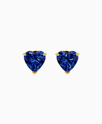 Royal Blue Lab Sapphire / Heart / 1.5ct