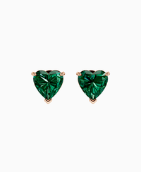 Zambian Lab Emerald / Heart / 2ct