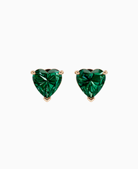 Zambian Lab Emerald / Heart / 2ct