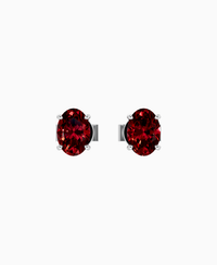 Pigeon Blood Lab Ruby / Oval / 0.5ct