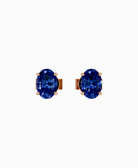 Royal Blue Lab Sapphire / Oval / 0.5ct