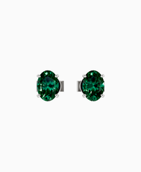 Zambian Lab Emerald / Oval / 0.5ct