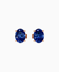 Royal Blue Lab Sapphire / Oval / 0.8ct