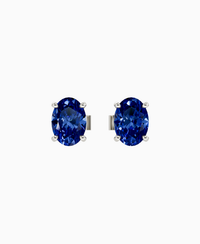 Royal Blue Lab Sapphire / Oval / 0.8ct