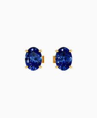 Royal Blue Lab Sapphire / Oval / 0.8ct