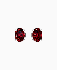 Pigeon Blood Lab Ruby / Oval / 0.8ct