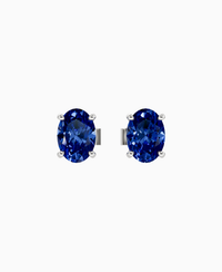 Royal Blue Lab Sapphire / Oval / 0.8ct