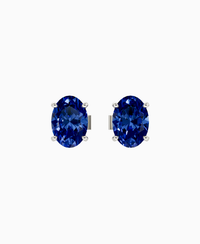 Royal Blue Lab Sapphire / Oval / 1ct