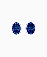 Royal Blue Lab Sapphire / Oval / 1ct