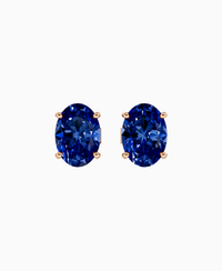 Royal Blue Lab Sapphire / Oval / 1.5ct