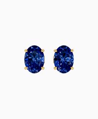 Royal Blue Lab Sapphire / Oval / 1.5ct