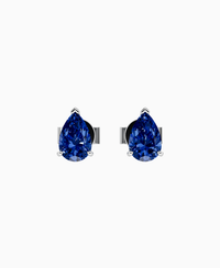 Royal Blue Lab Sapphire / Pear / 0.5ct