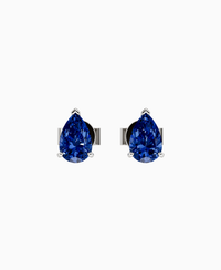 Royal Blue Lab Sapphire / Pear / 0.5ct