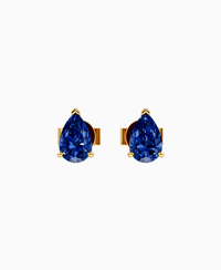 Royal Blue Lab Sapphire / Pear / 0.5ct