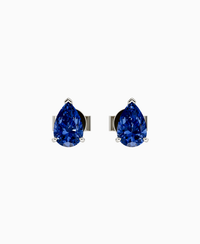 Royal Blue Lab Sapphire / Pear / 0.5ct