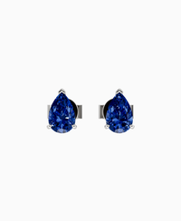 Royal Blue Lab Sapphire / Pear / 0.5ct