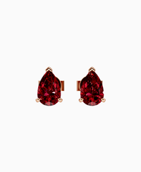 Pigeon Blood Lab Ruby / Pear / 0.8ct
