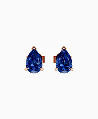 Royal Blue Lab Sapphire / Pear / 0.8ct