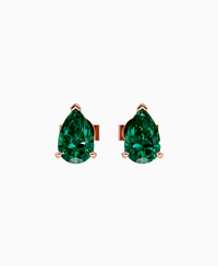 Zambian Lab Emerald / Pear / 0.8ct