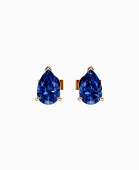 Royal Blue Lab Sapphire / Pear / 0.8ct