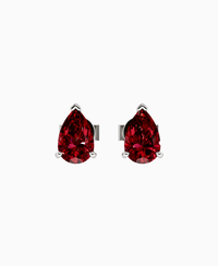 Pigeon Blood Lab Ruby / Pear / 0.8ct