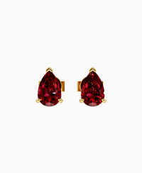 Pigeon Blood Lab Ruby / Pear / 0.8ct