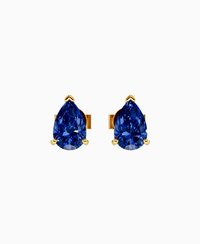 Royal Blue Lab Sapphire / Pear / 0.8ct