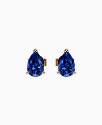 Royal Blue Lab Sapphire / Pear / 0.8ct