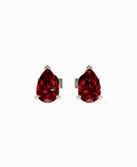 Pigeon Blood Lab Ruby / Pear / 0.8ct