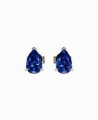 Royal Blue Lab Sapphire / Pear / 0.8ct