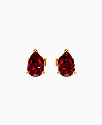 Pigeon Blood Lab Ruby / Pear / 0.8ct