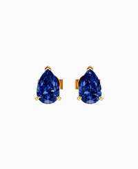 Royal Blue Lab Sapphire / Pear / 0.8ct