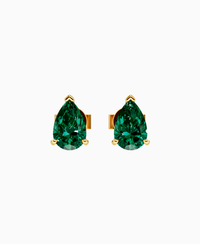 Zambian Lab Emerald / Pear / 0.8ct