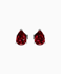 Pigeon Blood Lab Ruby / Pear / 0.8ct