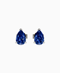 Royal Blue Lab Sapphire / Pear / 0.8ct
