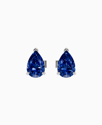 Royal Blue Lab Sapphire / Pear / 1ct