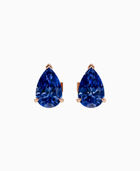 Royal Blue Lab Sapphire / Pear / 1.5ct