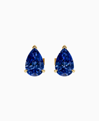 Royal Blue Lab Sapphire / Pear / 1.5ct