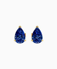 Royal Blue Lab Sapphire / Pear / 1.5ct