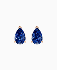 Royal Blue Lab Sapphire / Pear / 2ct