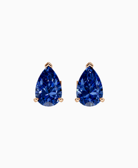 Royal Blue Lab Sapphire / Pear / 2ct