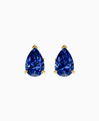 Royal Blue Lab Sapphire / Pear / 2ct